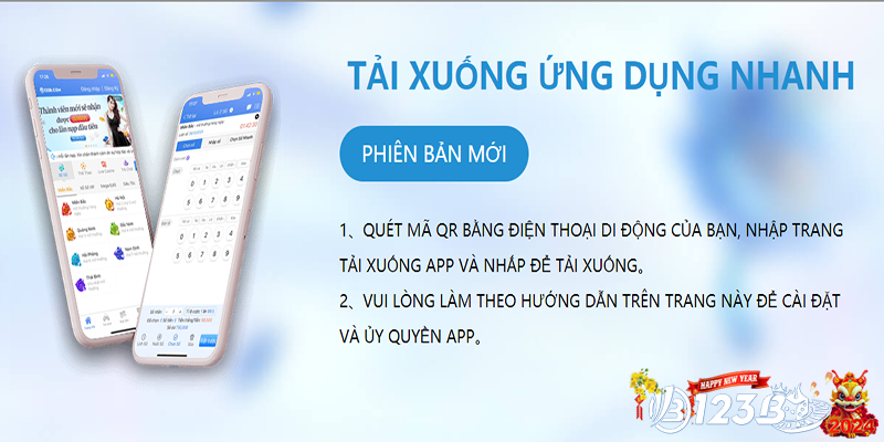 Hướng dẫn tải app 123B trên cả Androind và iOS